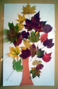 leaf tree craft