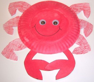 paper plate crabs