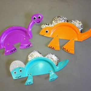 paper plate dinosaur craft idea (12)