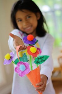 Mother's Day bouquet craft