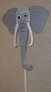 wood spoon elephant craft