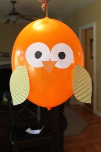 balloon owl craft