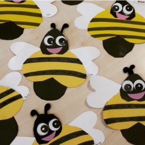 bee craft idea for kids (8)