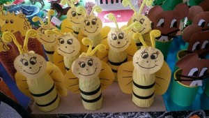 bottle bee craft