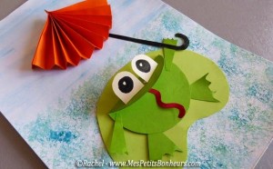 free frog craft idea for kids (2)