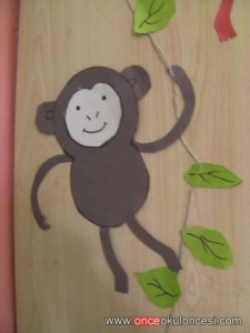 free monkey craft idea for kids (7)
