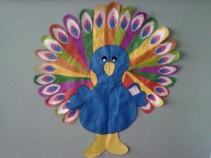 free peacock craft idea for kids (8)