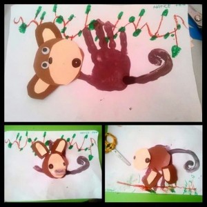 handprint monkey craft (2)