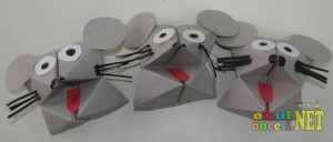 paper mouse craft