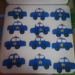 police car craft