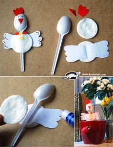 spoon chickhen craft (1)