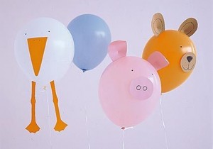 zoo animal balloon craft