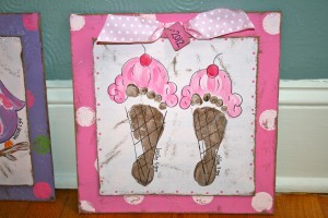 footprint ice cream craft