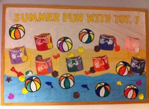 preschool summer bulletin board ideas