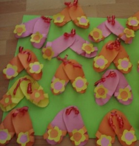 slippers craft idea for kids (2)