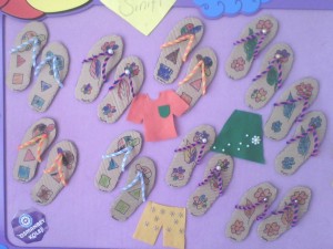 slippers craft idea for kids (2)
