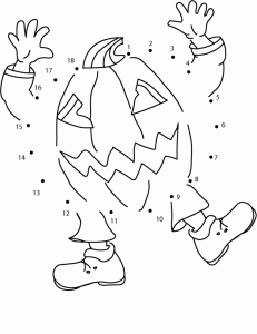 Halloween Coloring Pages monster