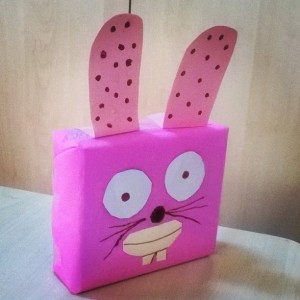 box bunny craft