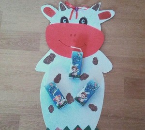 cow craft idea for kids (1)