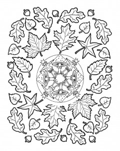 fall mandala colorin page (4)