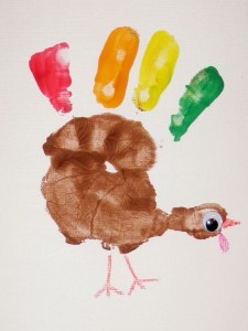 handprint turkey crafts