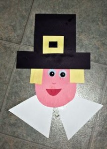Thanksgiving Pilgrim Craft for Kids