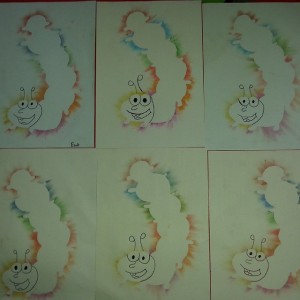caterpillar craft idea for kids