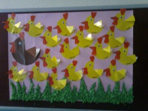 chick bulletin board