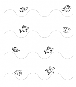 fish trace worksheets