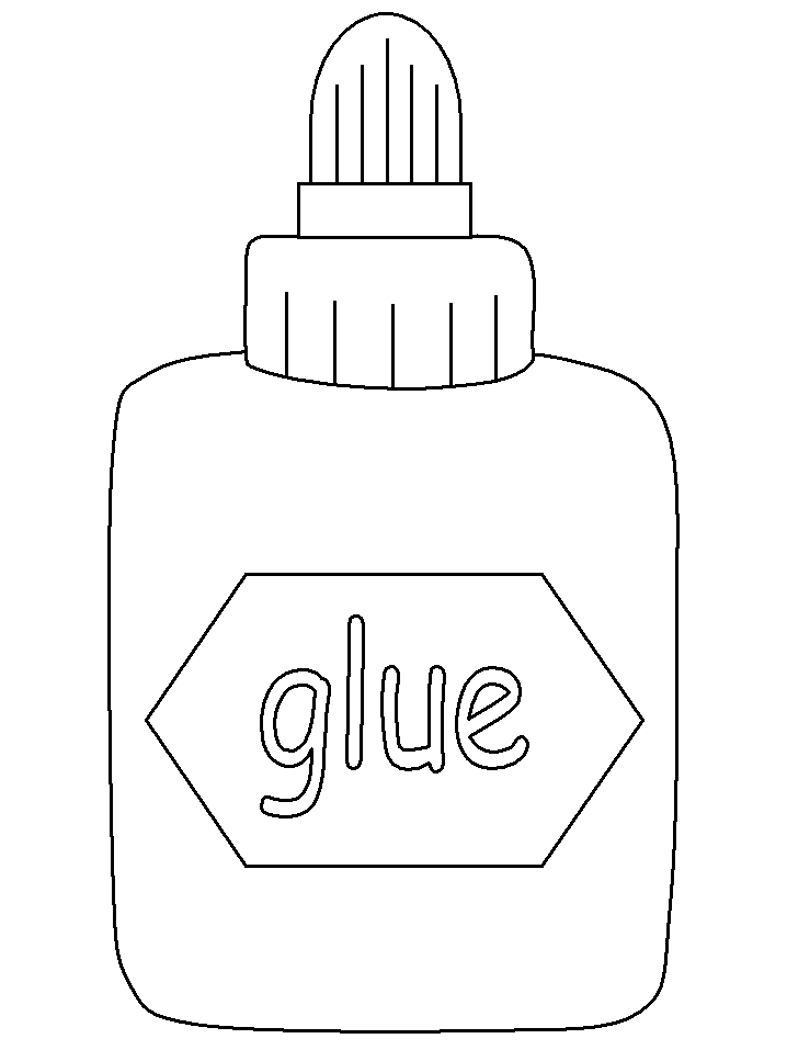 Elmers Glue And Food Coloring Coloring Pages