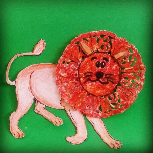 lion craft idea for kids (2)