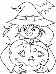 witch coloring for halloween (4)