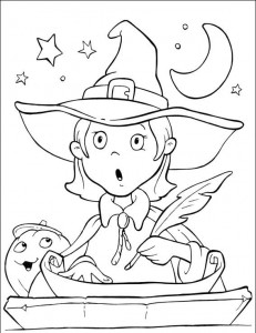 witch coloring page for kids (2)