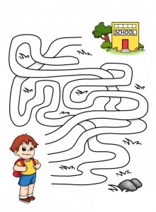 Back-to-School-Printable-Maze-Game-For-Kids
