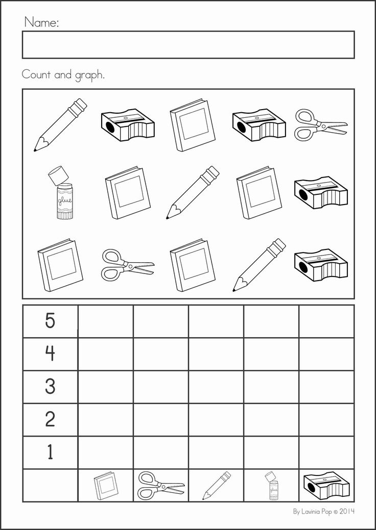 Spring Graphing Worksheet Kindergarten