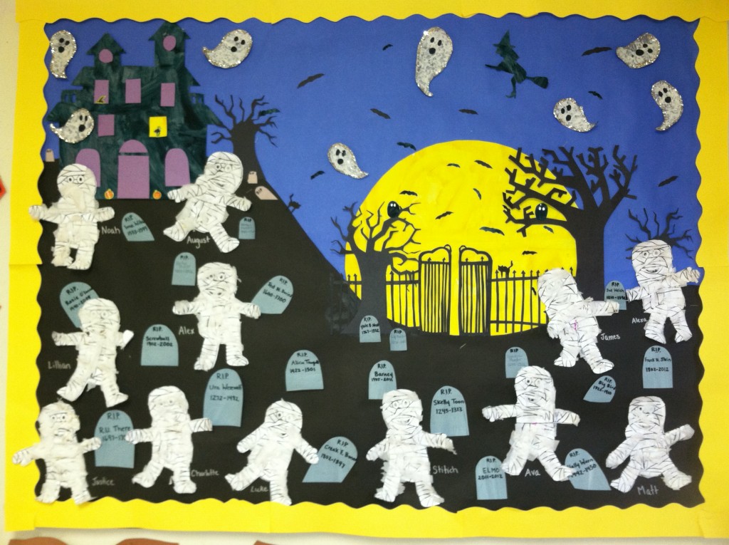 Halloween Bulletin Board Idea Crafts And Worksheets For Preschool Toddler And Kindergarten