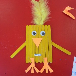 popsicle stick chick craft
