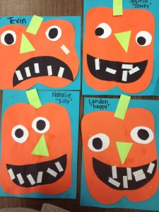 pumpkin craft idea for kids