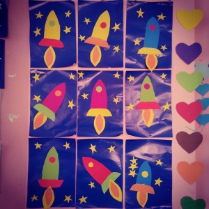 rocket craft idea for kids