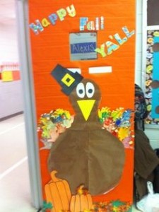 thanksgiving door decoration