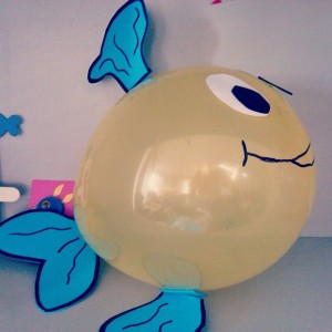 balloon fish craft