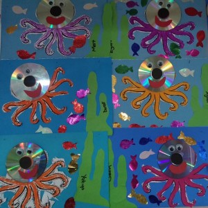 cd octopus craft