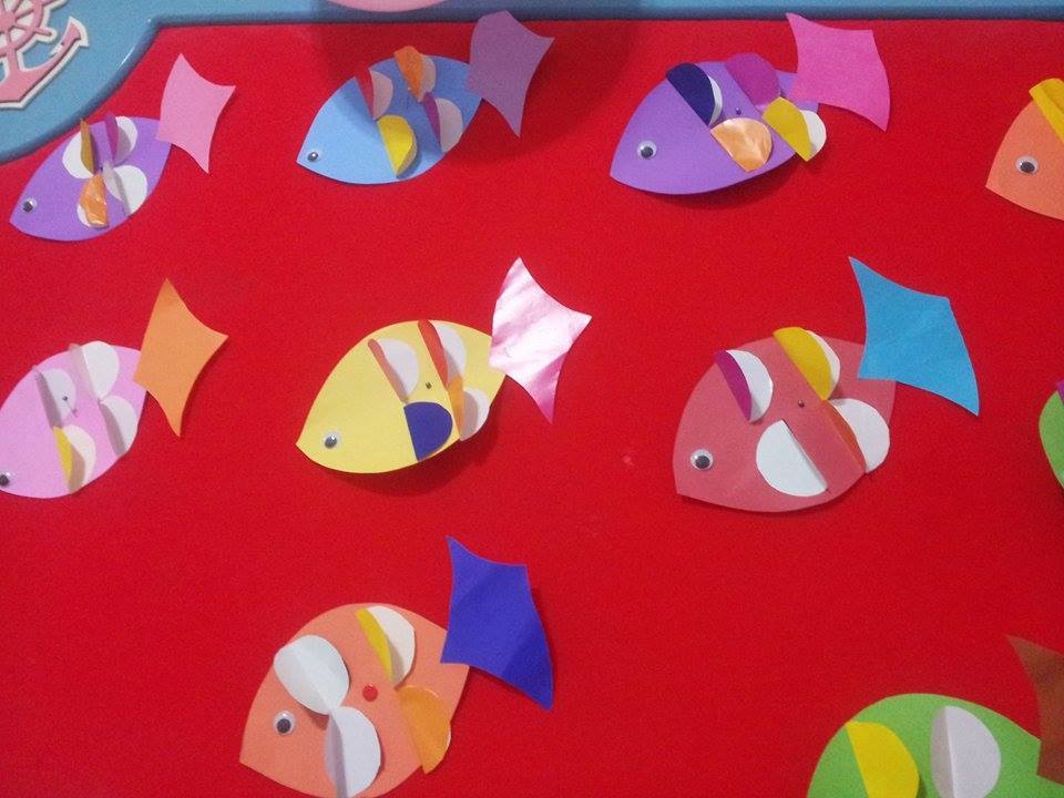 Sea animals craft idea for kids | Crafts and Worksheets for Preschool ...