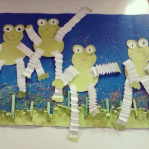 frog craft idea for kids (3)
