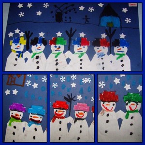 snowman craft idea for kids (1)