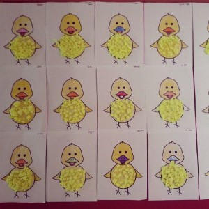 chick craft idea for kids (2)