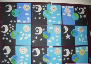 day and night craft idea for kindergarten (1)