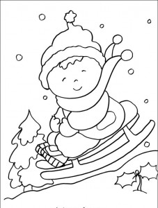 free printable winter coloring page (2)