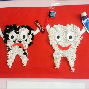 tooth craft for preschool (3)