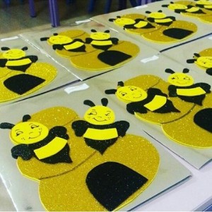 bee craft idea for kids (5)